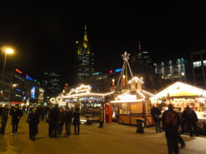 フランクフルトのクリスマスマーケットの写真