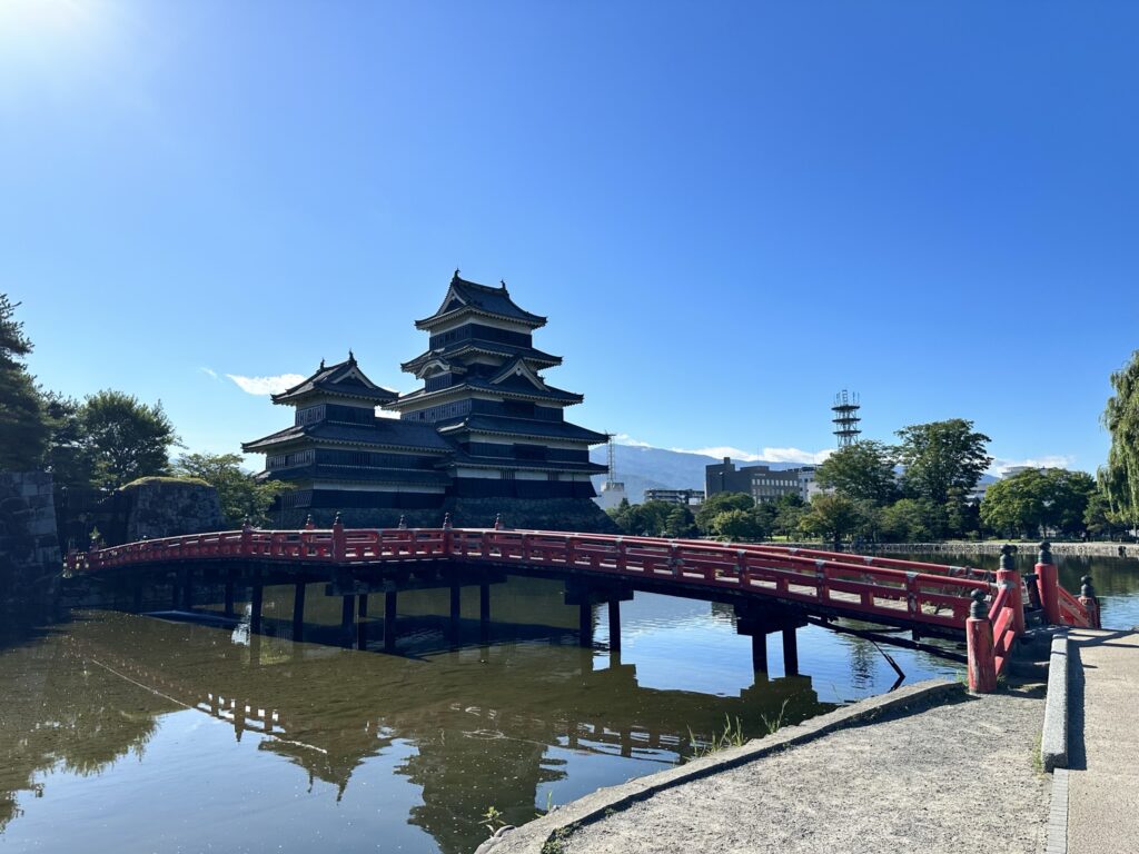 松本城の埋橋