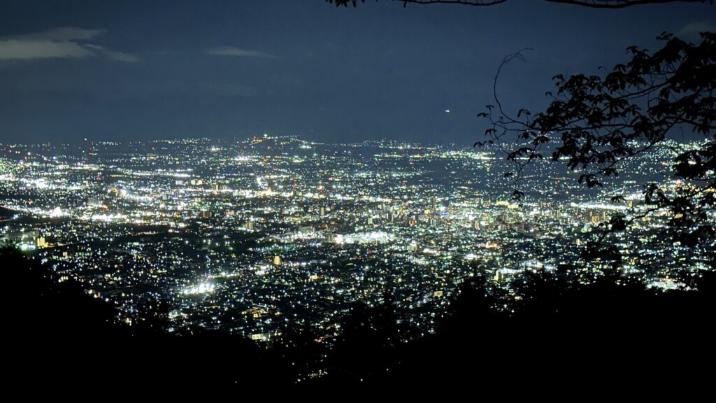 松本市の夜景