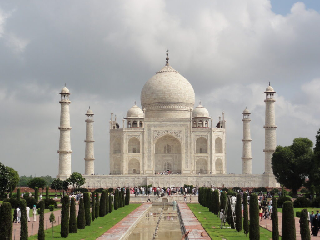 インド旅行で訪れたタージマハル