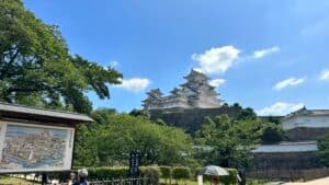姫路城の全景