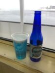 青い地ビール