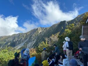 6合目からの大山北壁