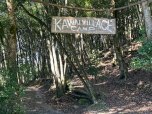 KAWAI VILLAGE CAMP北側の入口