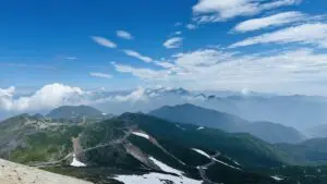 日本アルプスの絶景