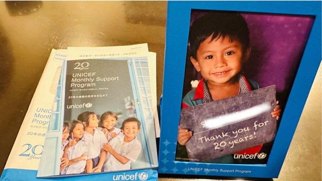 紙のフォトフレーム