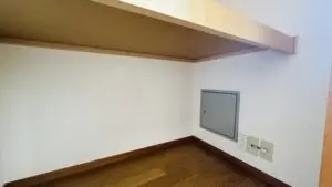 押し入れの中の金庫